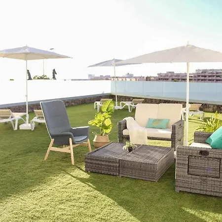 Ocean Garden 108 Con Jardin Privado Y Vista Al Mar * Адехе
